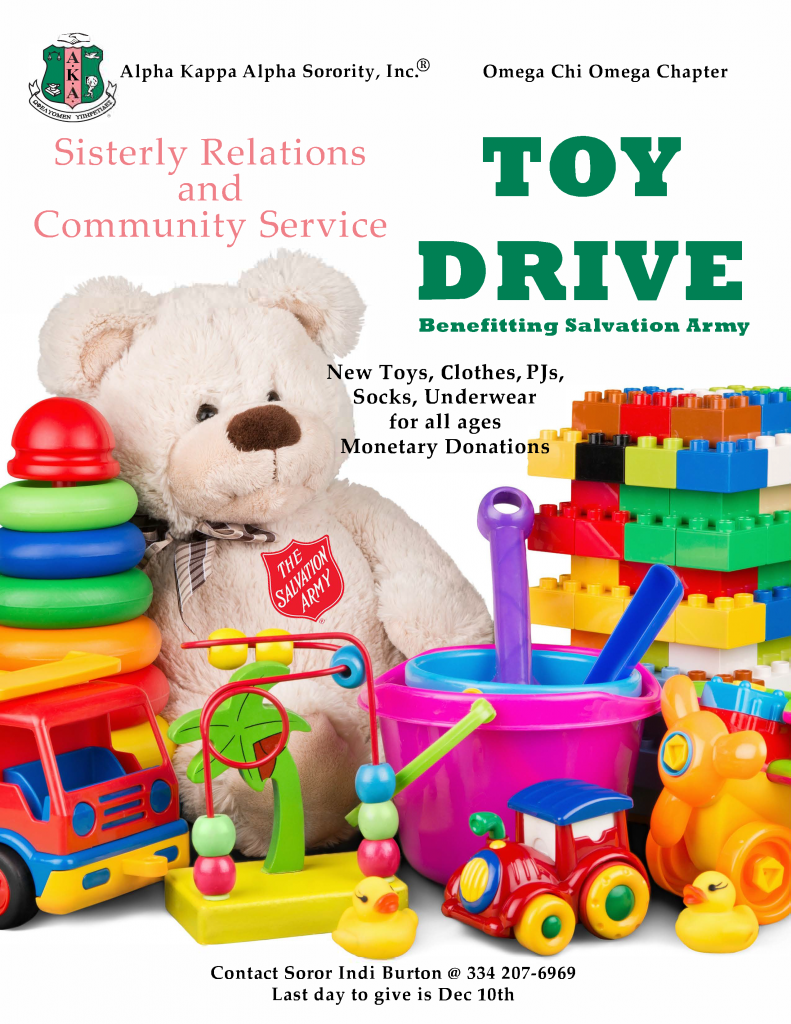 Salvation Army Toy Drive – Omega Chi Omega